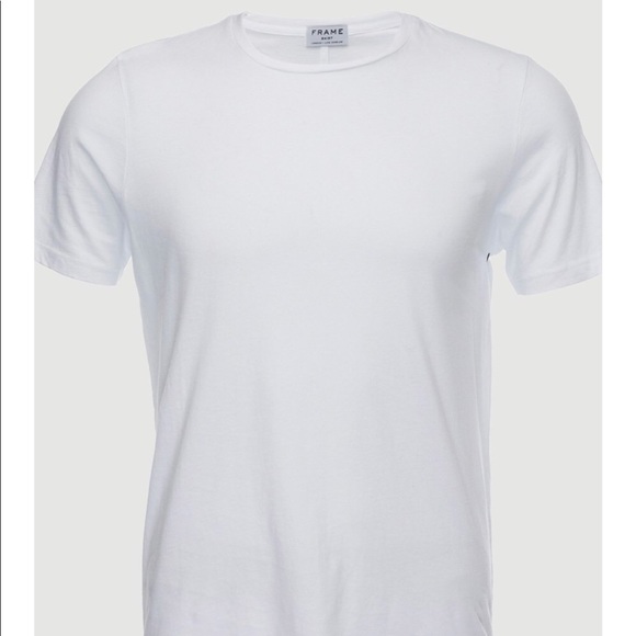 NWT Frame Denim Jersey Short Sleeve Crew Neck - Picture 3 of 6